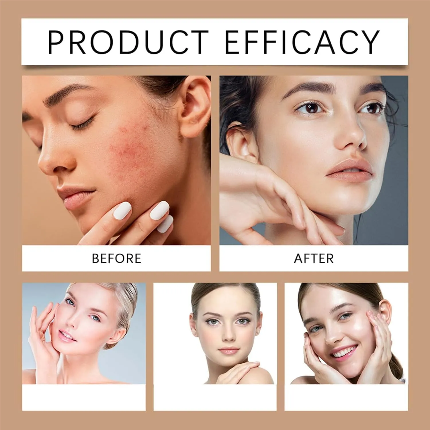 Eternipeace Stick Foundation,6 in 1 Luxury Anti-Wrinkle Foudation Stick,Flawless Eraser Foundation Stick,Korean Hydrating Lightweight Foundation Stick with Brush (2*Natural)