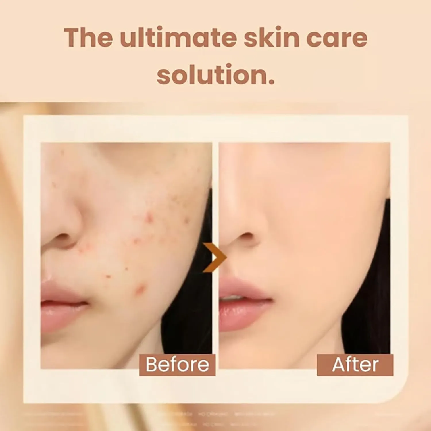 Eternipeace Stick Foundation,6 in 1 Luxury Anti-Wrinkle Foudation Stick,Flawless Eraser Foundation Stick,Korean Hydrating Lightweight Foundation Stick with Brush (2*Natural)