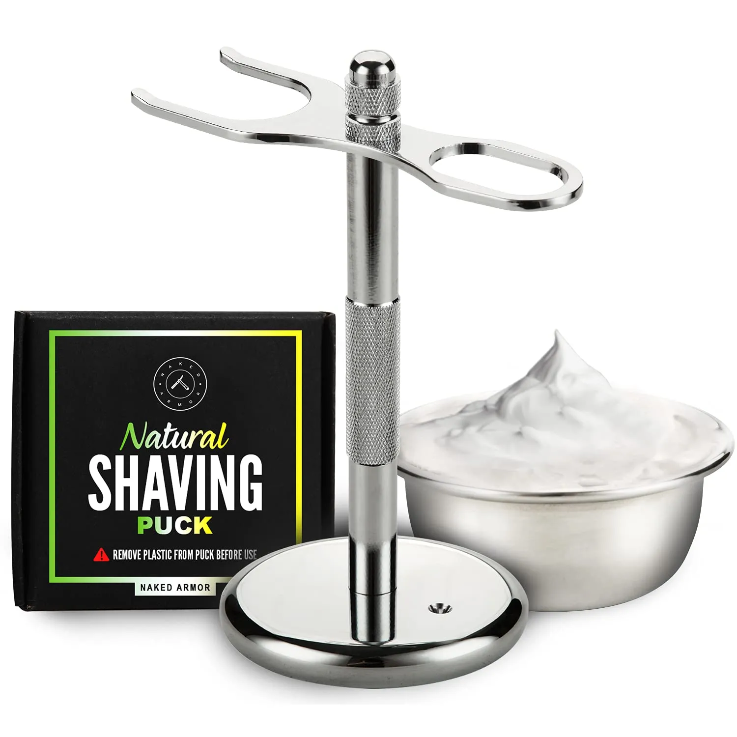 Excellent Straight Razor Stand Kit - Shaving Bowl, Soap Puck, Brush Stand, Protect Your Razor & Brush, Organize Your Bathroom, Make Your Woman Happy