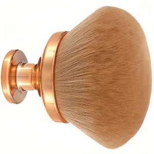 Extra Large Body Makeup Brush, Kabuki Brush For Facial Or Body Makeup, 90MM Oval-headed Provide More Even &Pretty Applications,Sunscreen Face& Back Makeup Brush,Wet& Dry Use(Rose Gold)