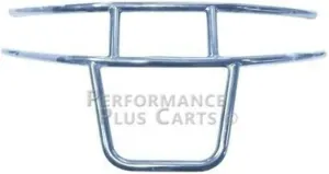 EZGO RXV Golf Cart Brush Guard, Stainless Steel