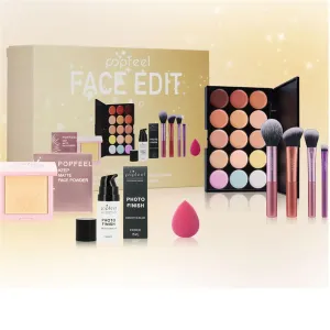 Face Makeup Kits for Women, Face Makeup Set for Beginners, Mother's Day Gifts Set for Women Girls, Makeup Essential Bundle with Face Powder