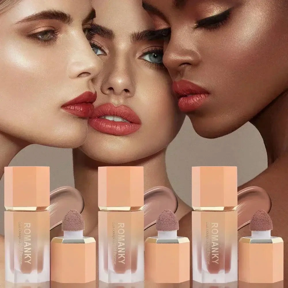 Face Liquid Bronzer Sponge Stick