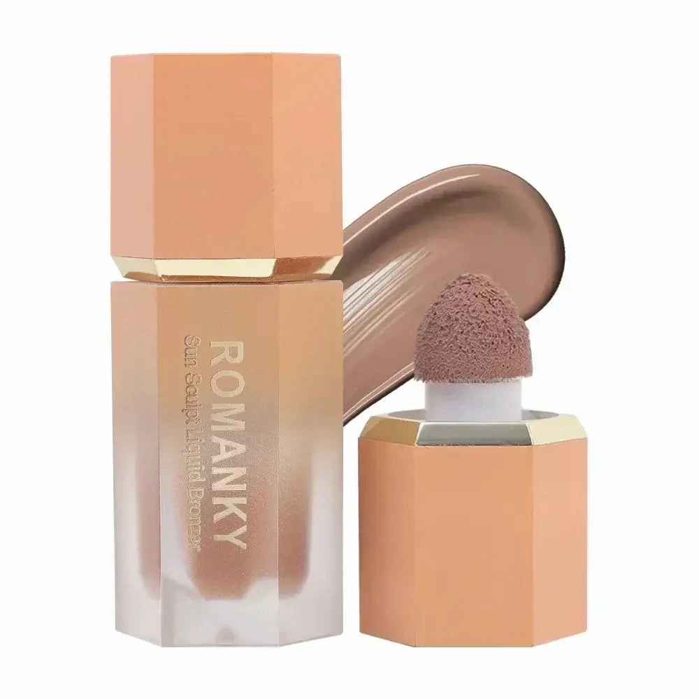 Face Liquid Bronzer Sponge Stick