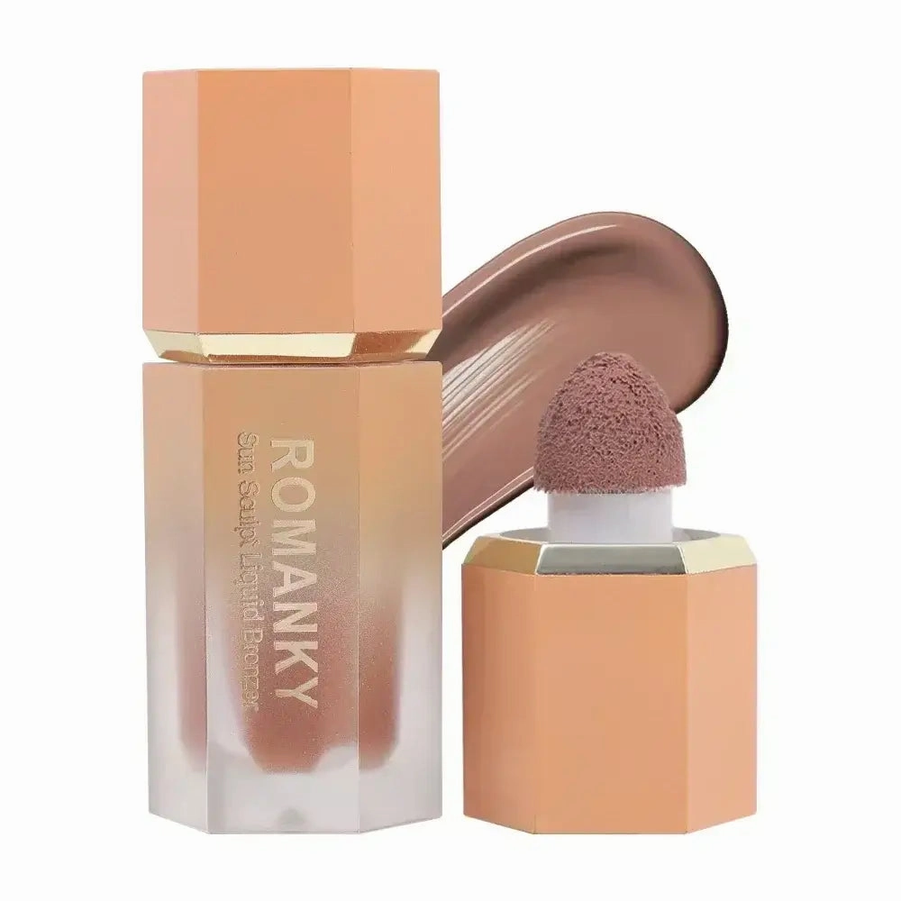 Face Liquid Bronzer Sponge Stick