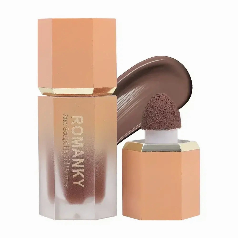 Face Liquid Bronzer Sponge Stick