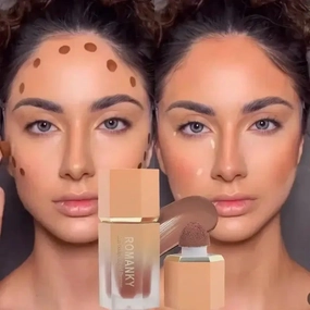 Face Liquid Bronzer Sponge Stick