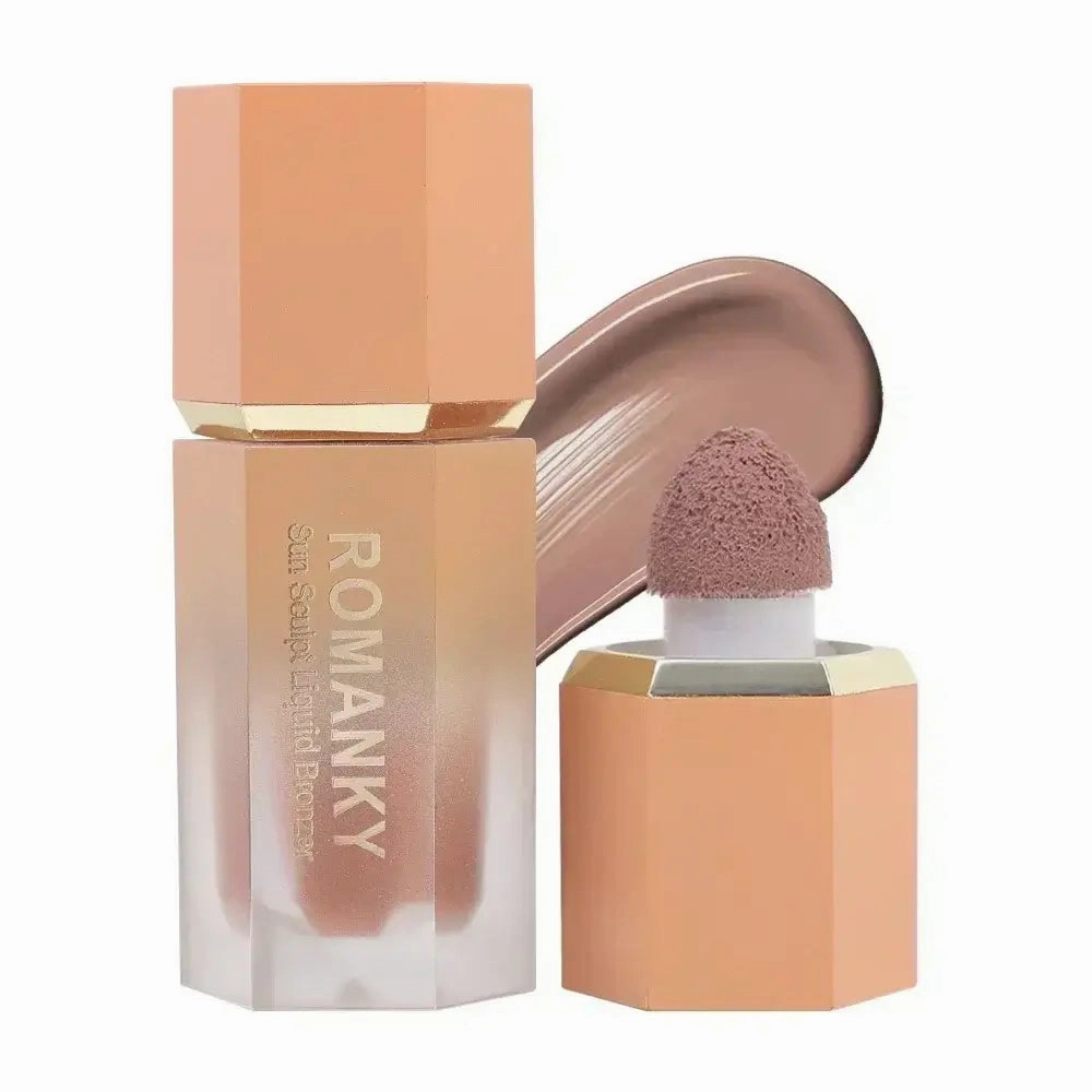 Face Liquid Bronzer Sponge Stick