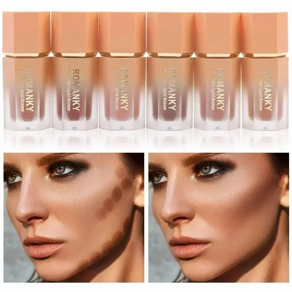 Face Liquid Bronzer Sponge Stick