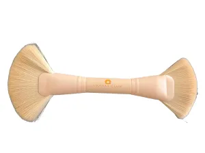 Flawless Finish Sculpt & Set Duo: Double Ended Makeup, Self Tan & Skincare Application Brush