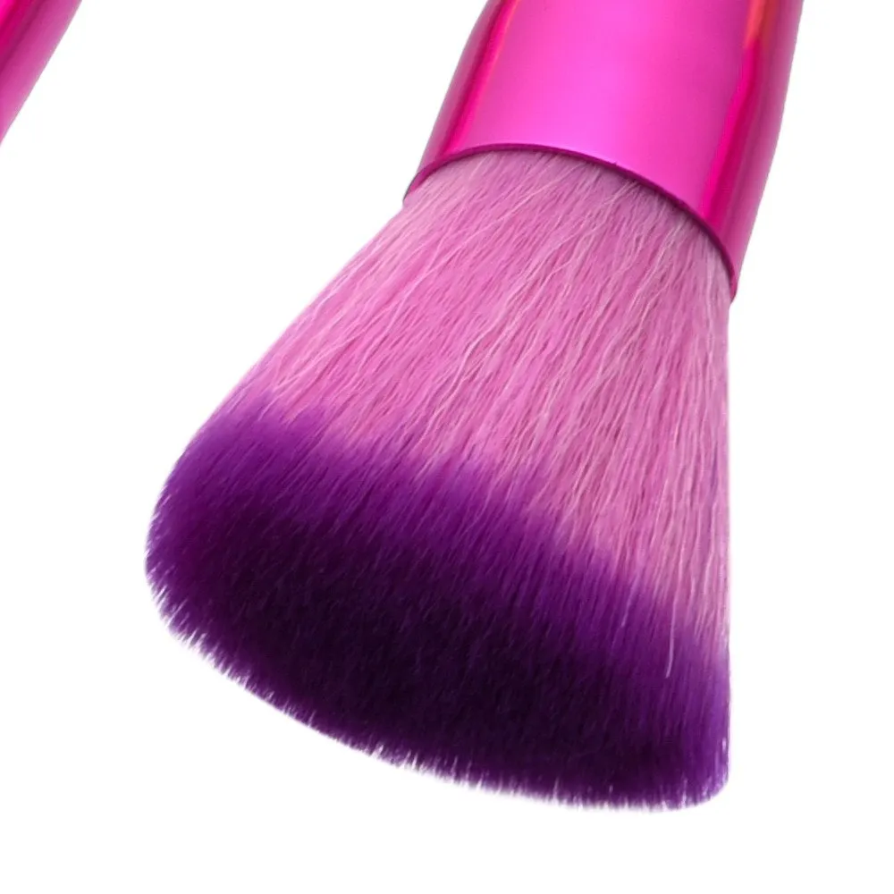 Foundation Make Powder 6PCS Blusher Brushes Makeup up Brush Set Brush Lens Brush (Gold, One Size)