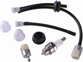 Fuel Hose Fuel Filter Spark Primer Bulbs Kits Compatible for Fuxtec FX-MT152 MFS520 FX-FSR152 Brushcutter