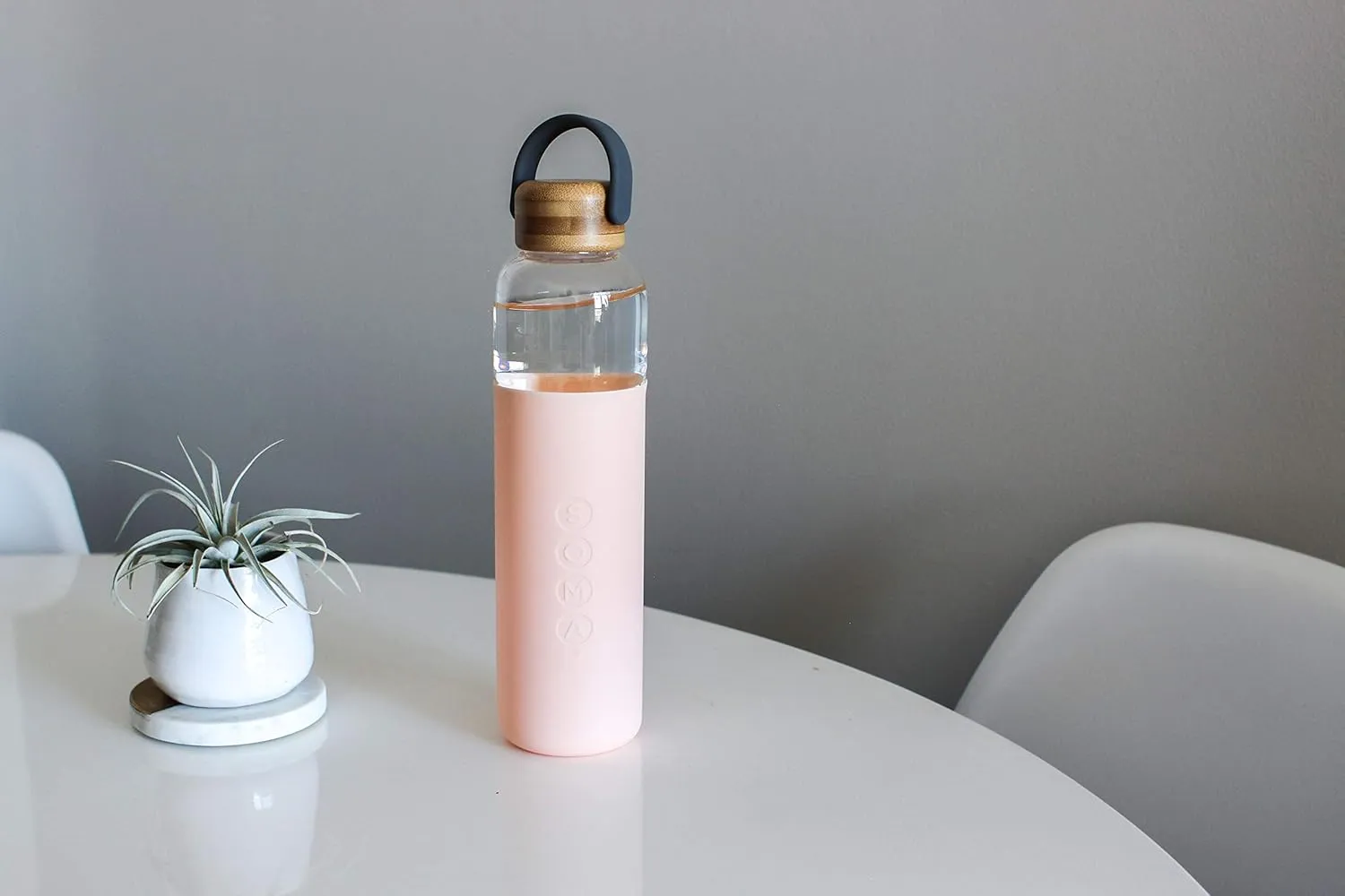 Full Circle Home 25 oz. Glass Water Bottle - Blush