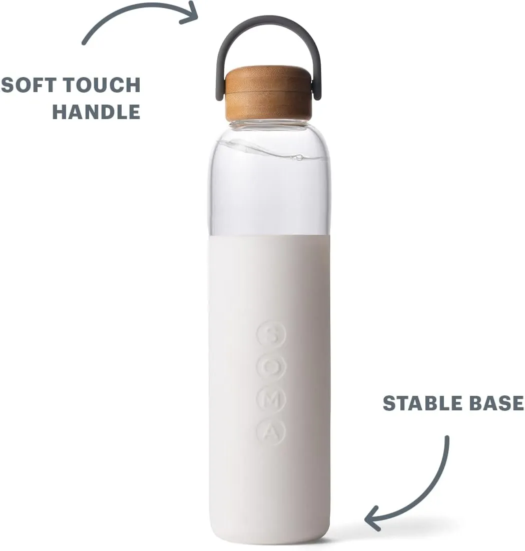 Full Circle Home 25 oz. Glass Water Bottle - Blush