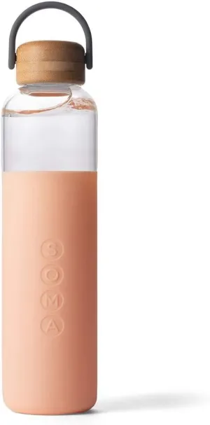 Full Circle Home 25 oz. Glass Water Bottle - Blush