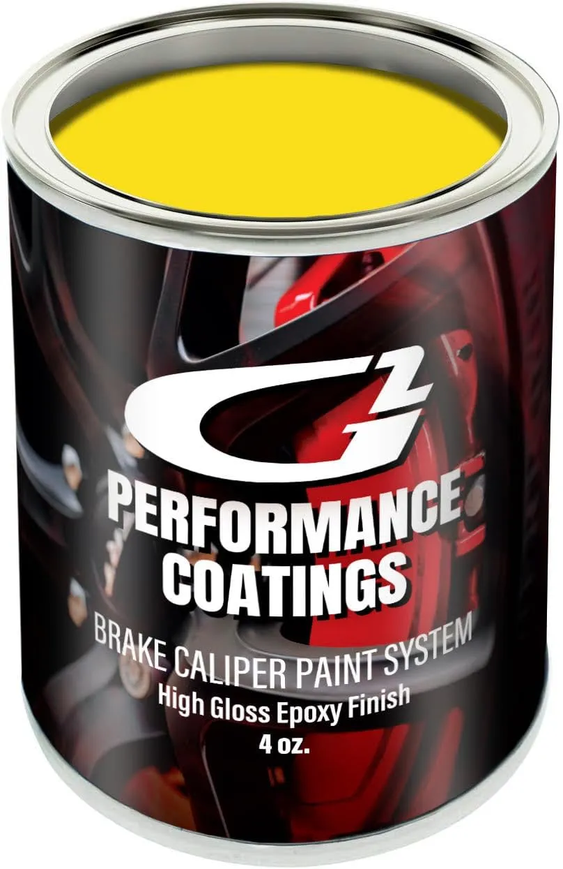 G2 High Temperature Brake Caliper Paint System Set Yellow G2161