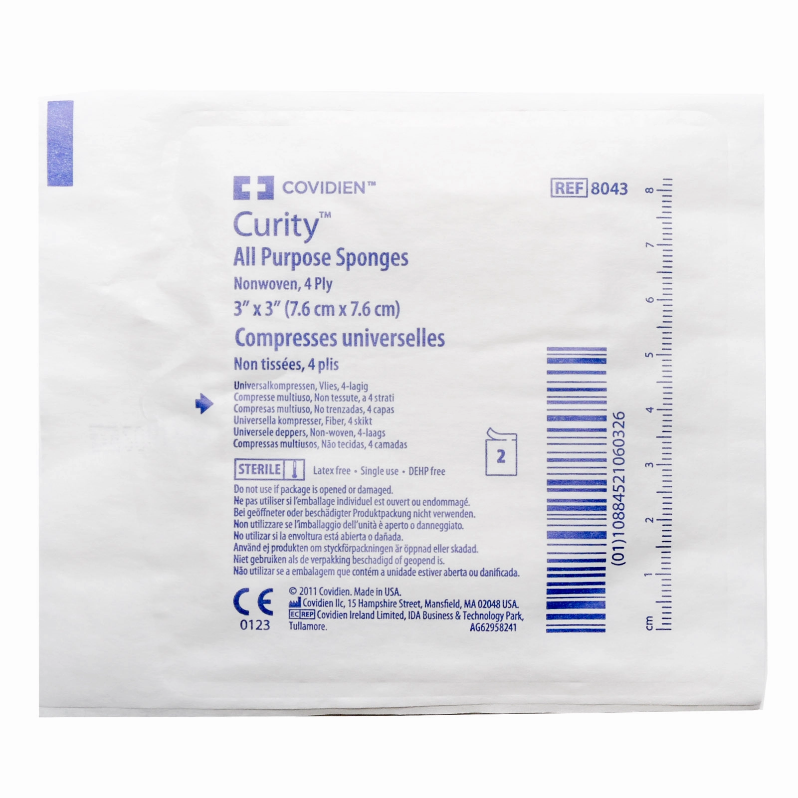 Gauze Sponge Sterile 3x3 Each