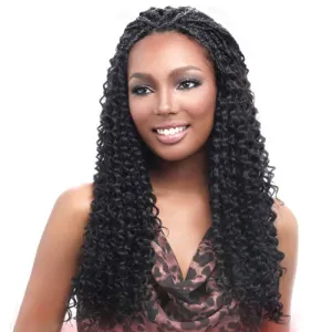 Harlem125 Synthetic Hair Braids Kima Braid Brazilian Twist 20" (4-Pack, 2)