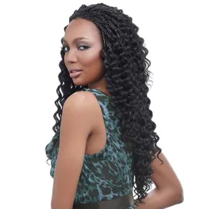 Harlem125 Synthetic Hair Braids Kima Braid Ripple Deep 20" (4-Pack, P4/30)
