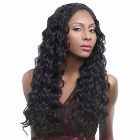Harlem125 Synthetic Hair Braids Kima Braid Ocean Wave 20 (4-Pack, 1) by Harlem 125
