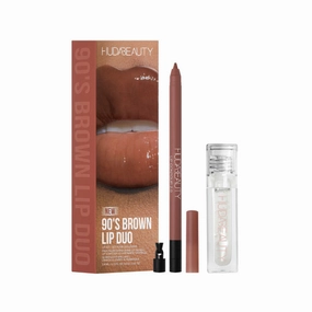 HUDA BEAUTY - 90'S BROWN LIP DUO