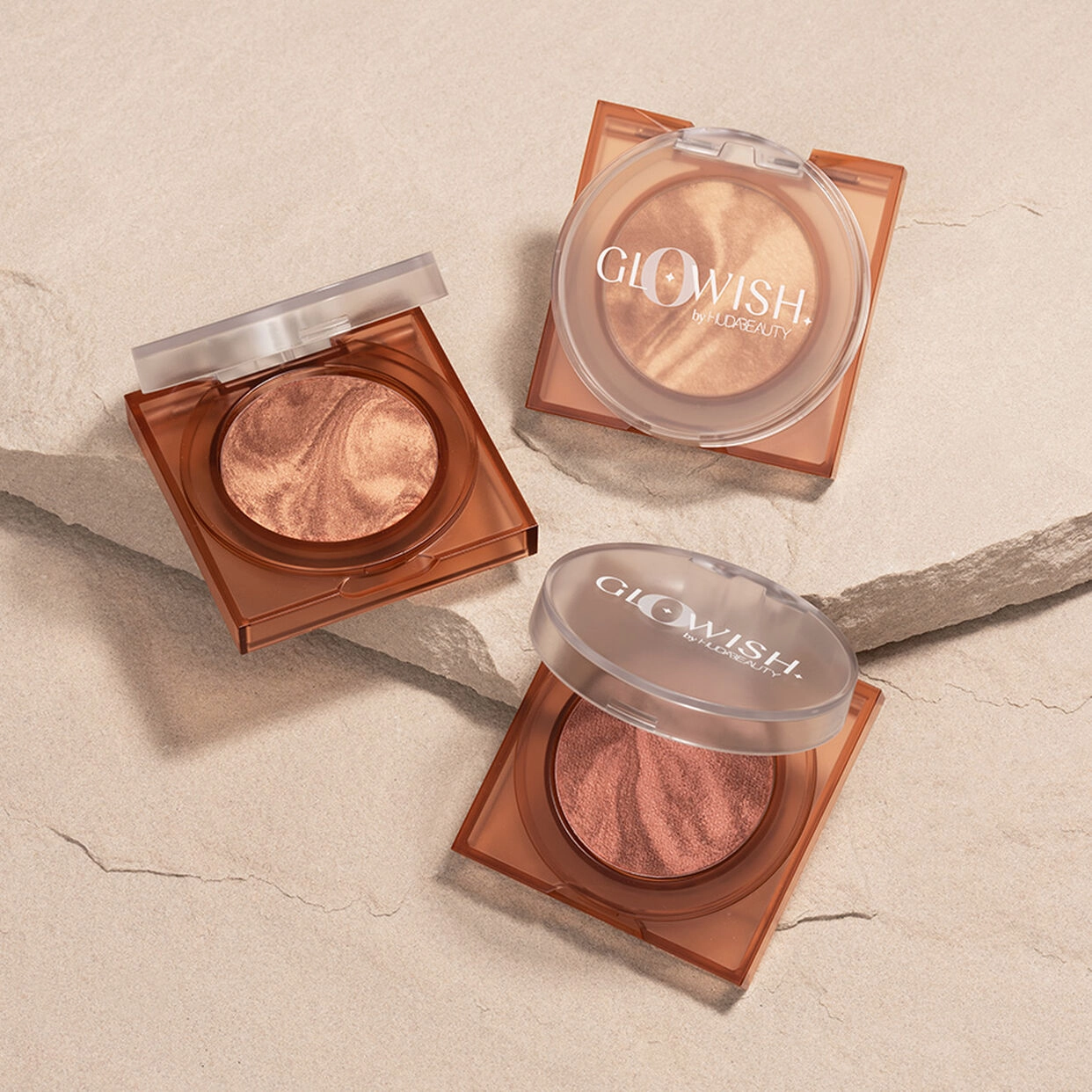 Huda  GloWish Soft Radiance Bronzing Powder Mini 3g