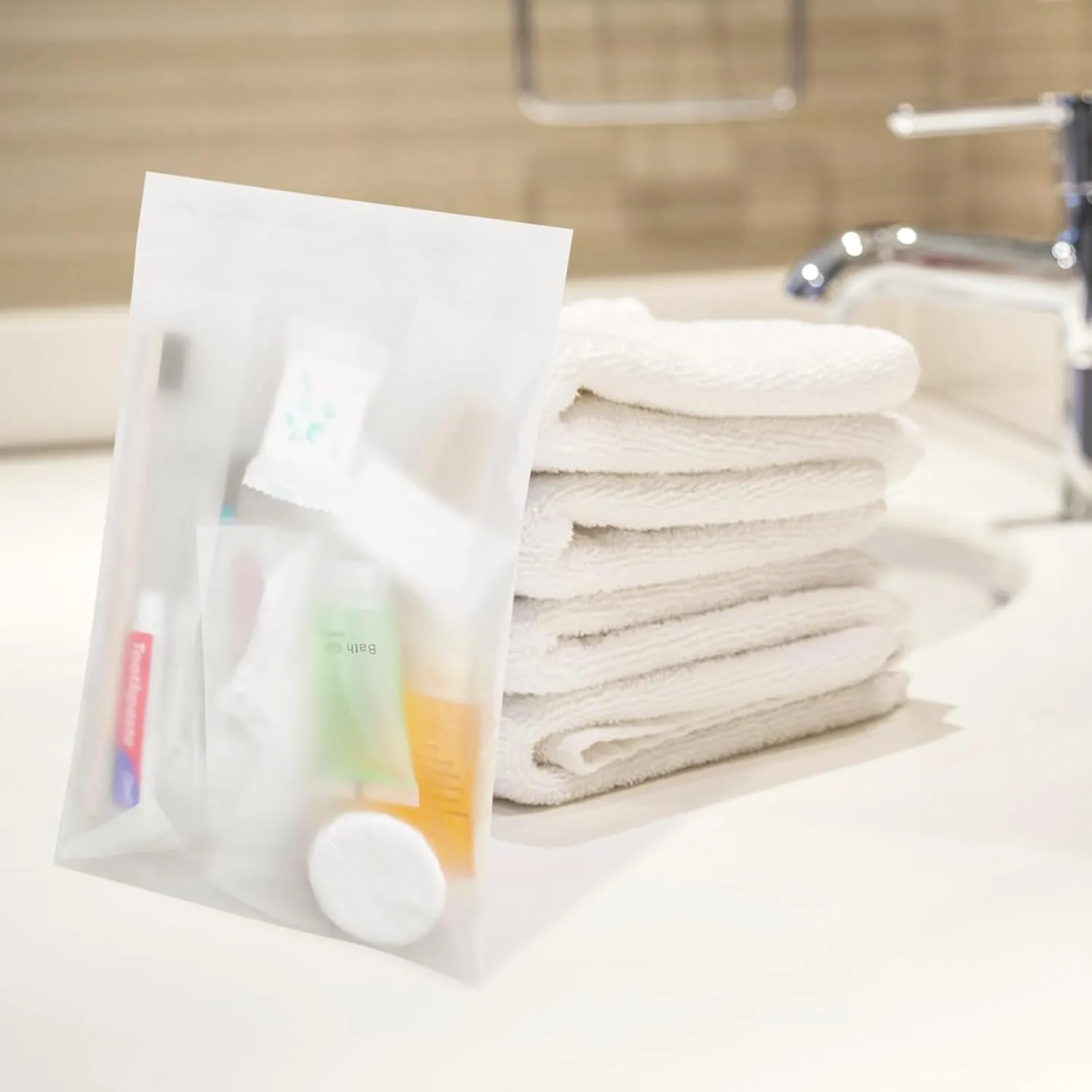 Hygiene Kit Bulk, Individually Packed, The Convenience Kit Bulk Is Fully Equipped And Clean And Hygienic, Convenience Kits Suitable For Hotel, Home, Camping, Travel (50 Sets)