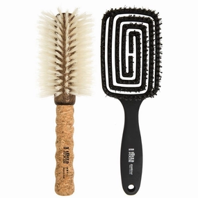 Ibiza Brush Set: Detangle & Style (B5 & Contour Vent)