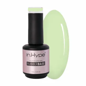IN.HYPE Rubber Base Gel Soak off. UV/LED Curable (Pistachio)