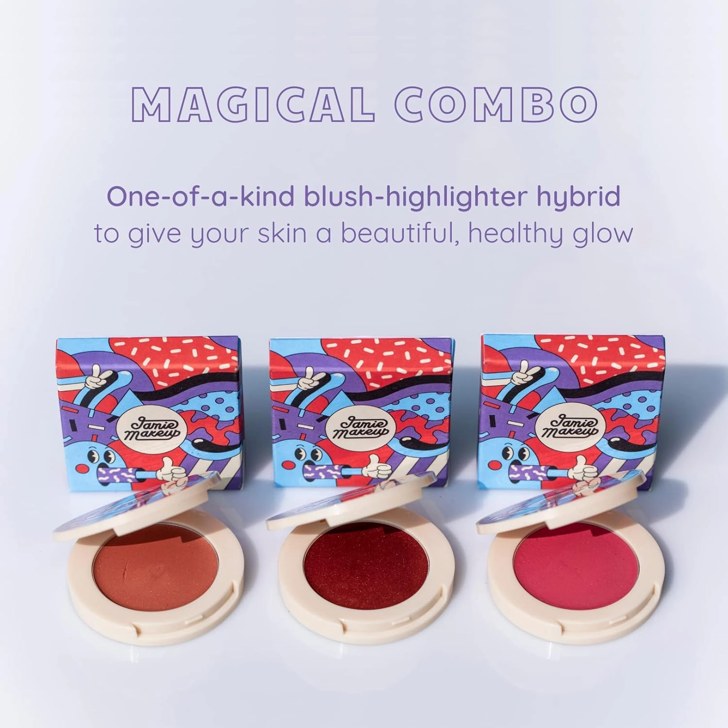 Jamie Makeup Cream Blush and Highlighter Hybrid - The Blighlighter (The Nude One)