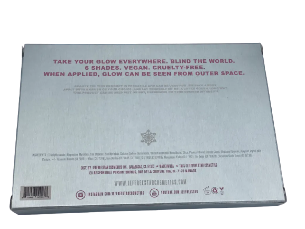 Jeffree Star Cosmetics Skin Frost Pro Palette - Platinum Ice