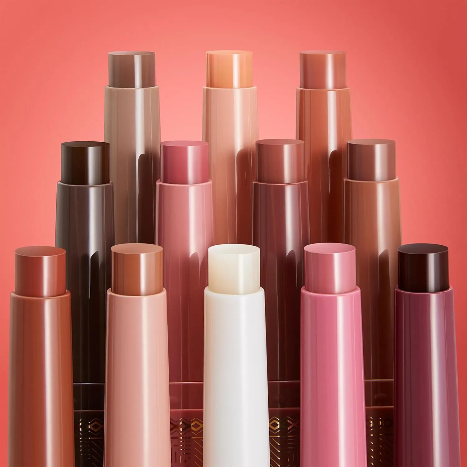 Juvia's Place Volumizing Gloss Sticks, Soft Mauve - Shiny Luscious Lips with Nourshing Hydration, Plumping Gloss, Lip Plumper Gloss, Plumping Lip Balm, Hydrating Lip Gloss