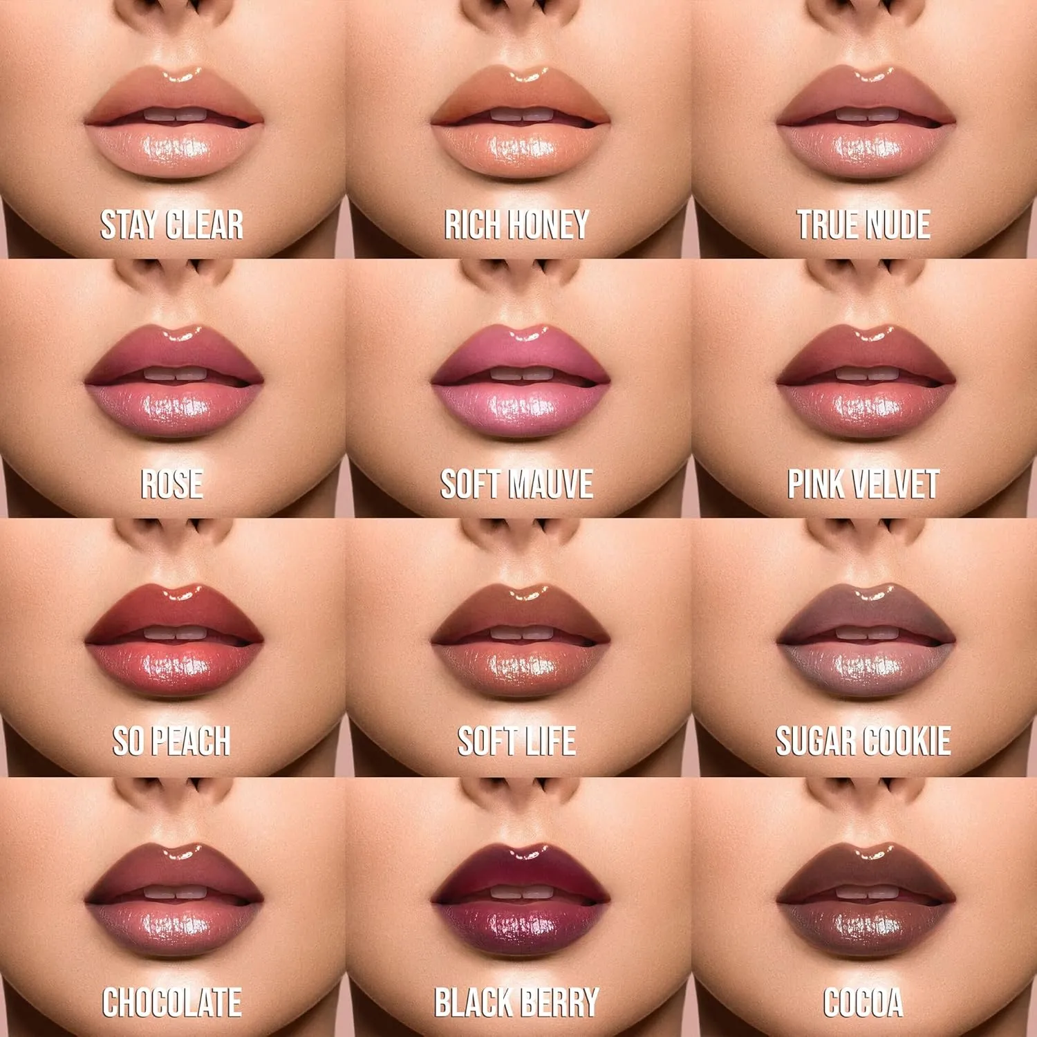 Juvia's Place Volumizing Gloss Sticks Sugar Cookie - Shiny Luscious Lips with Nourshing Hydration, Plumping Gloss, Lip Plumper Gloss, Plumping Lip Balm, Hydrating Lip Gloss