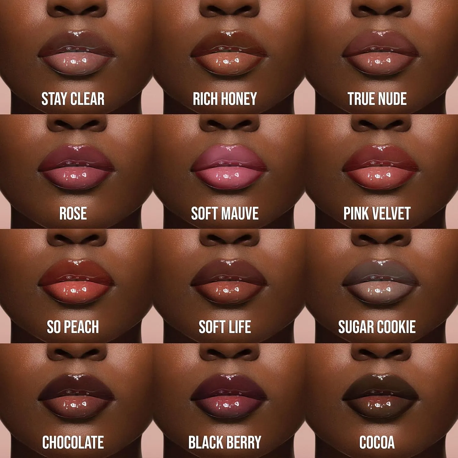 Juvia's Place Volumizing Gloss Sticks Sugar Cookie - Shiny Luscious Lips with Nourshing Hydration, Plumping Gloss, Lip Plumper Gloss, Plumping Lip Balm, Hydrating Lip Gloss
