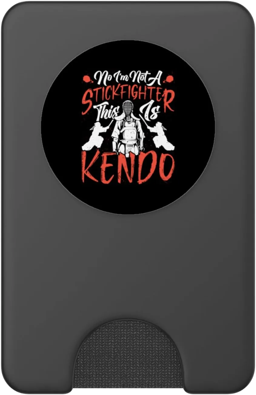 Kendo Sinobi Sticks Swordsman Kendo Instructor Kenjutsu PopSockets PopWallet for MagSafe