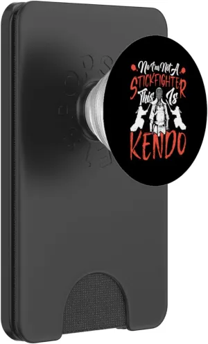 Kendo Sinobi Sticks Swordsman Kendo Instructor Kenjutsu PopSockets PopWallet for MagSafe