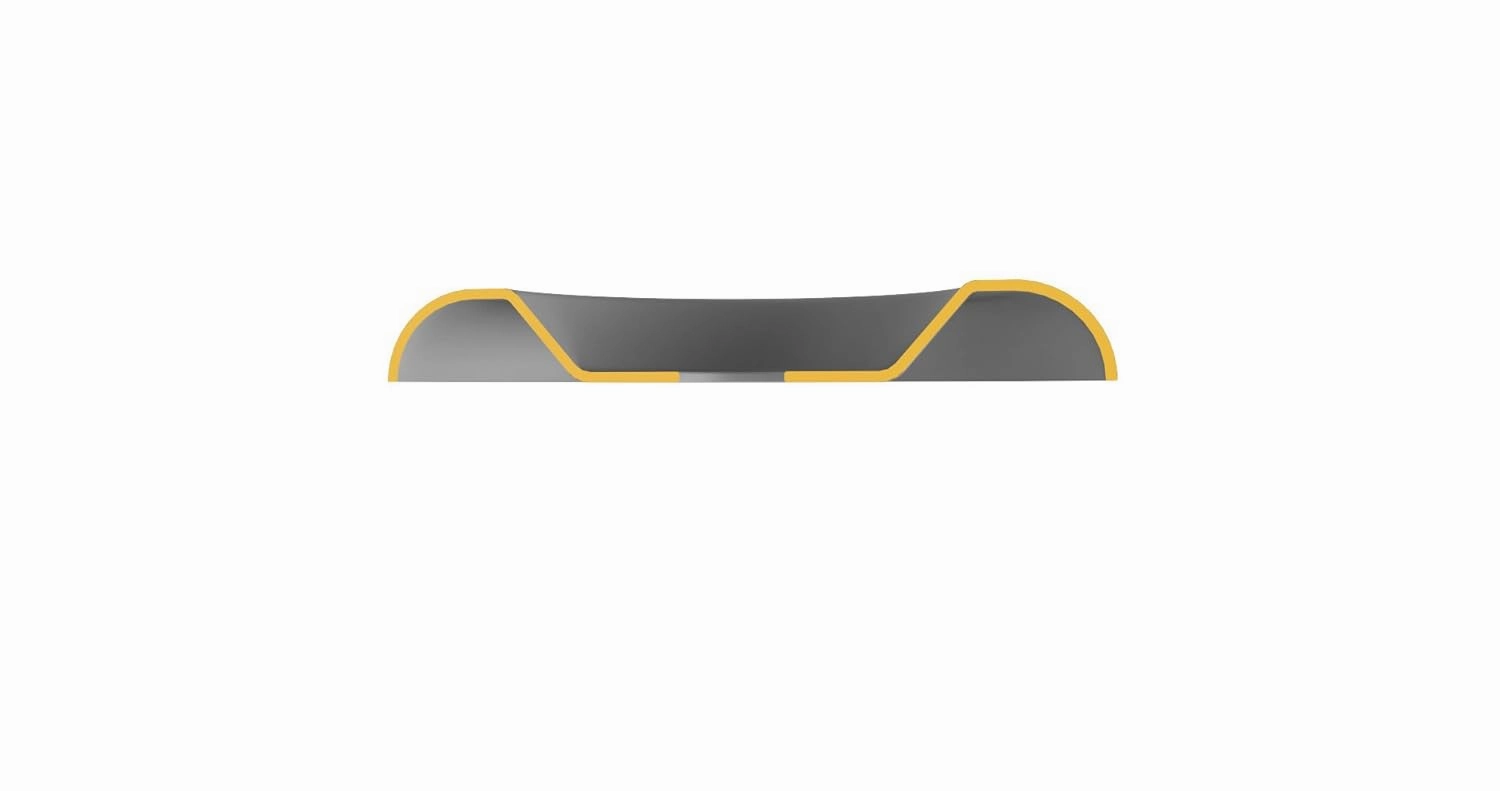 Kutzall Original Shaping Dish - Fine, 4-1⁄2" (114.3mm) Dia. X 7⁄8" (22.2mm) Bore - Woodworking Angle Grinder Attachment for DeWalt, Bosch, Milwaukee. Abrasive Tungsten Carbide, DW412O230