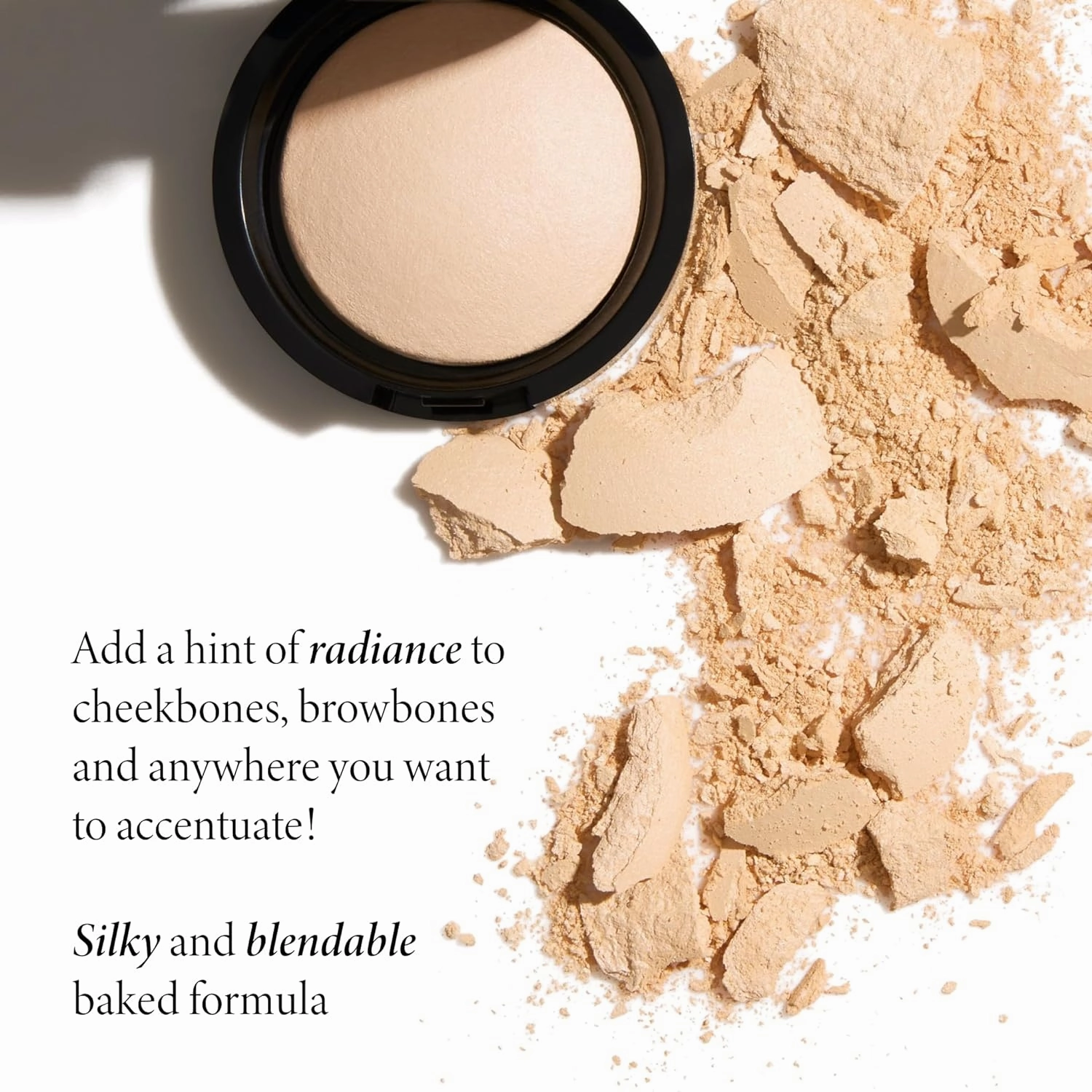 LAURA GELLER NEW YORK Baked Original Low Glow Illuminating Highlighter Duo, French Vanilla/Portofino