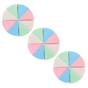 LIFKOME Latex Triangle Makeup Sponges Pcs Set Dry Wet Foundation Blender Women's Beauty Tools Contour Set Makeup