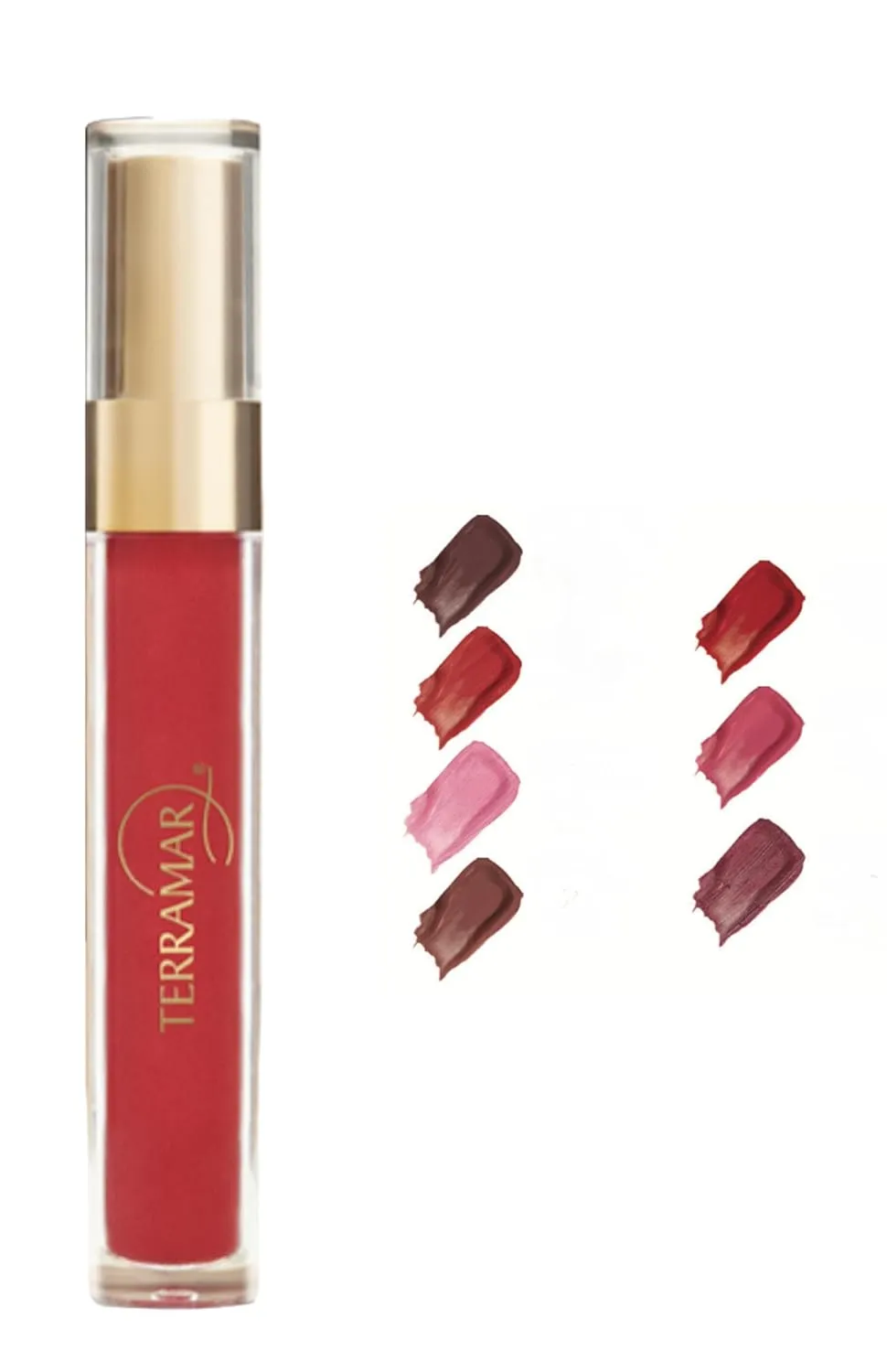 Long-Lasting Liquid Lipstick, Intense Matte, Waterproof, 0.14 oz, No Transfer, Smudge-Proof, Full Coverage Lip Stain with Vitamin E (Crushed Berry)