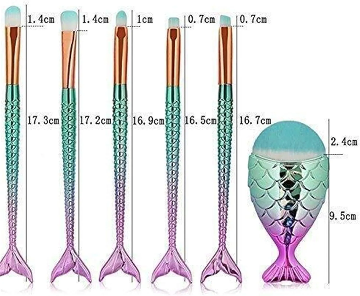 Make Up Brushes Set Makeup Brush Set 11 Pieces for Eyebrows Eyeliner Blush Facial Contour Brush Set Makeup Tools Set