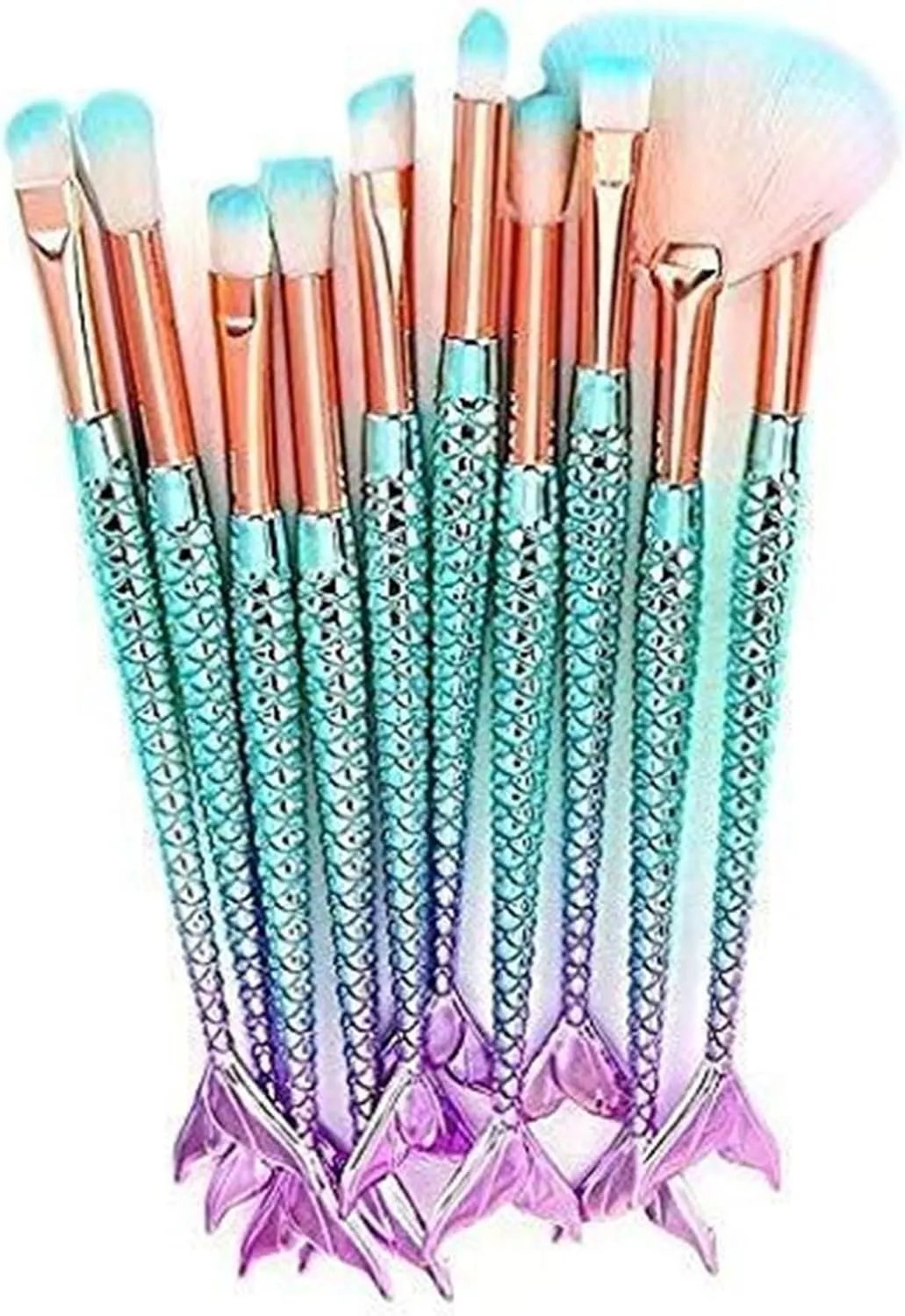 Make Up Brushes Set Makeup Brush Set 11 Pieces for Eyebrows Eyeliner Blush Facial Contour Brush Set Makeup Tools Set