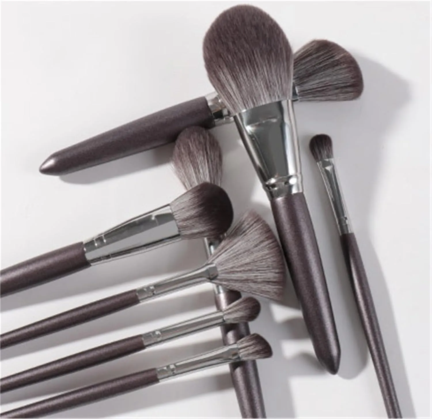 Make Up Brushes Set Makeup Brush Set 14pcs Frosted Wooden Handle Makeup Brushes for Facial Contour Brushes Makeup Tools Set
