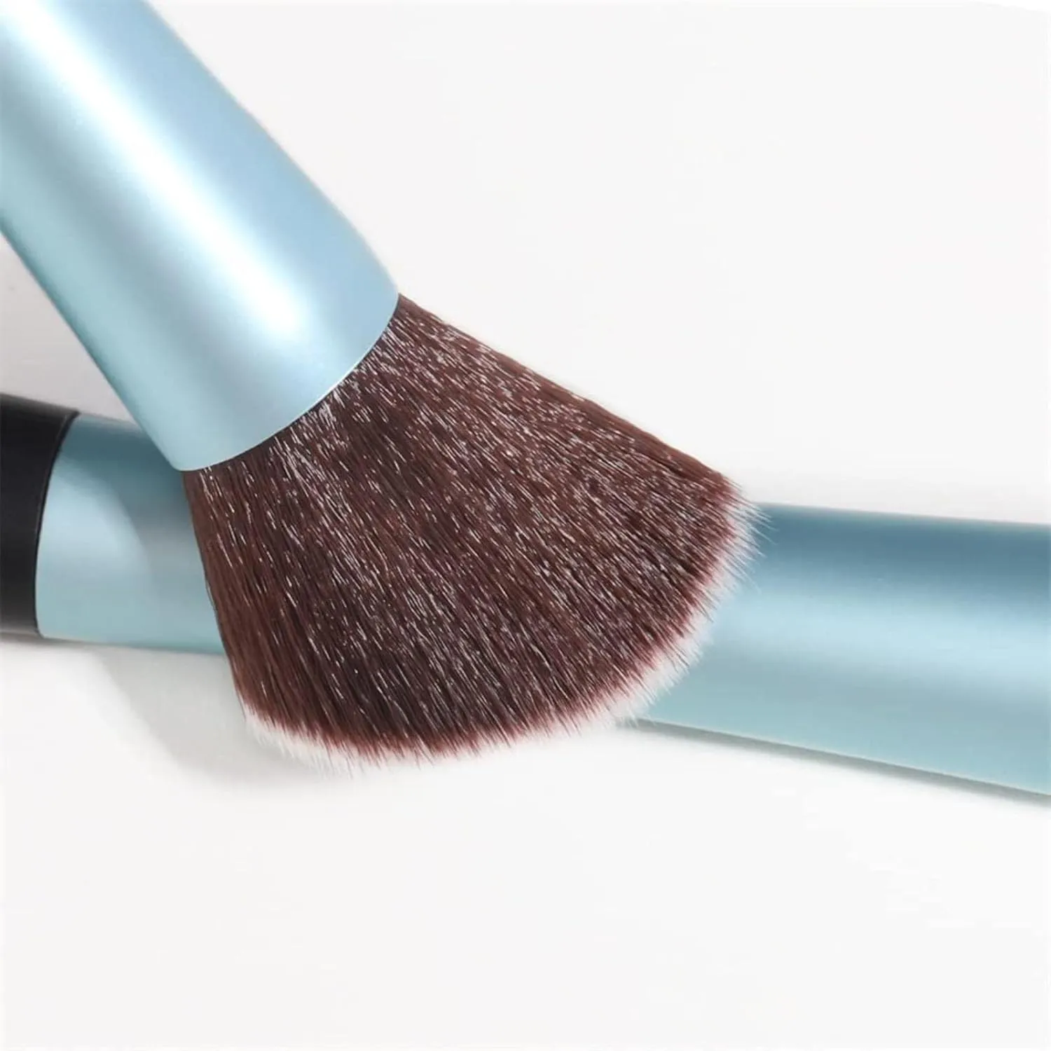Makeup Brush 5pcs Big Makeup Brushes Set Powder Foundation Blending Blush Eyeshadow Brush Make Up Tool Kits (Color : Blue, Size : 5pcs)