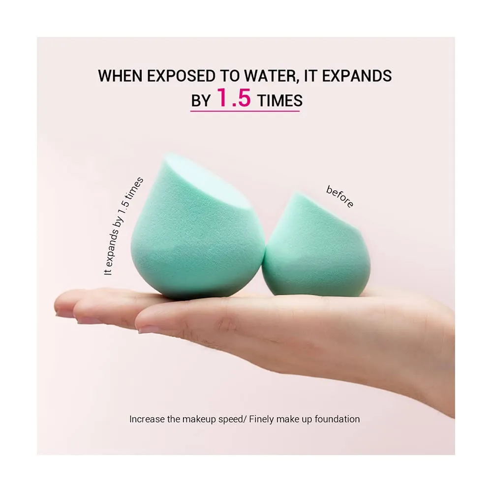 Makeup Sponge Wet And Dry Cosmetic Puff Powder Foundation Blush Contour Cream Multipurpose Makeup Tool,SP002-Shell Pink