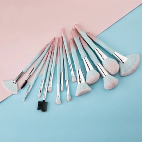 Makeup Brush Makeup Brushes Set Professional 15pcs Kit Large Loose Powder High Gloss Eyeshadow Foundation Contour Cosmetic Products(15pcs)