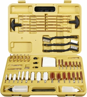 MAUHOSO 58PCS Universal Gun Cleaning Kits, Gun Cleaning Kit for Hunting Rifle Handgun Shotgun Pistol All Guns, Gun Accessories for Men