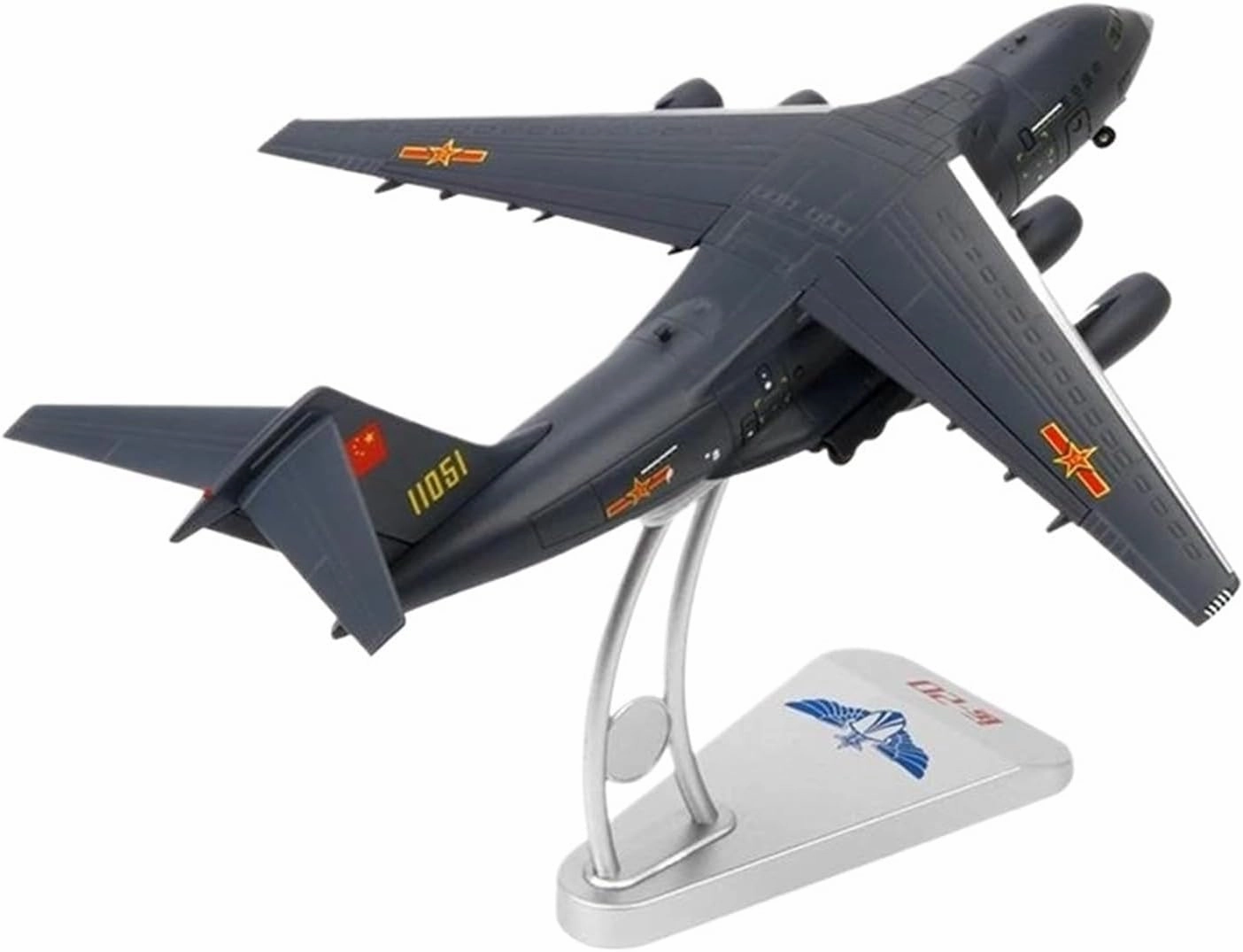 Mini Aircraft Model 1：144 for IL-76 China Y-20 Transport Machine Aircraft Navy Army Fighter Airplane Military Model Airplane Kit
