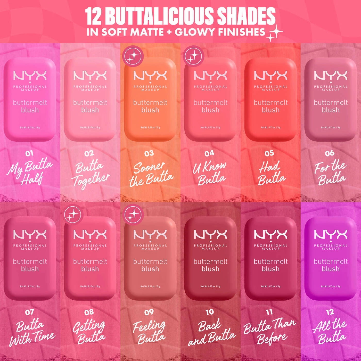 NYX - BUTTERMELT BLUSH
