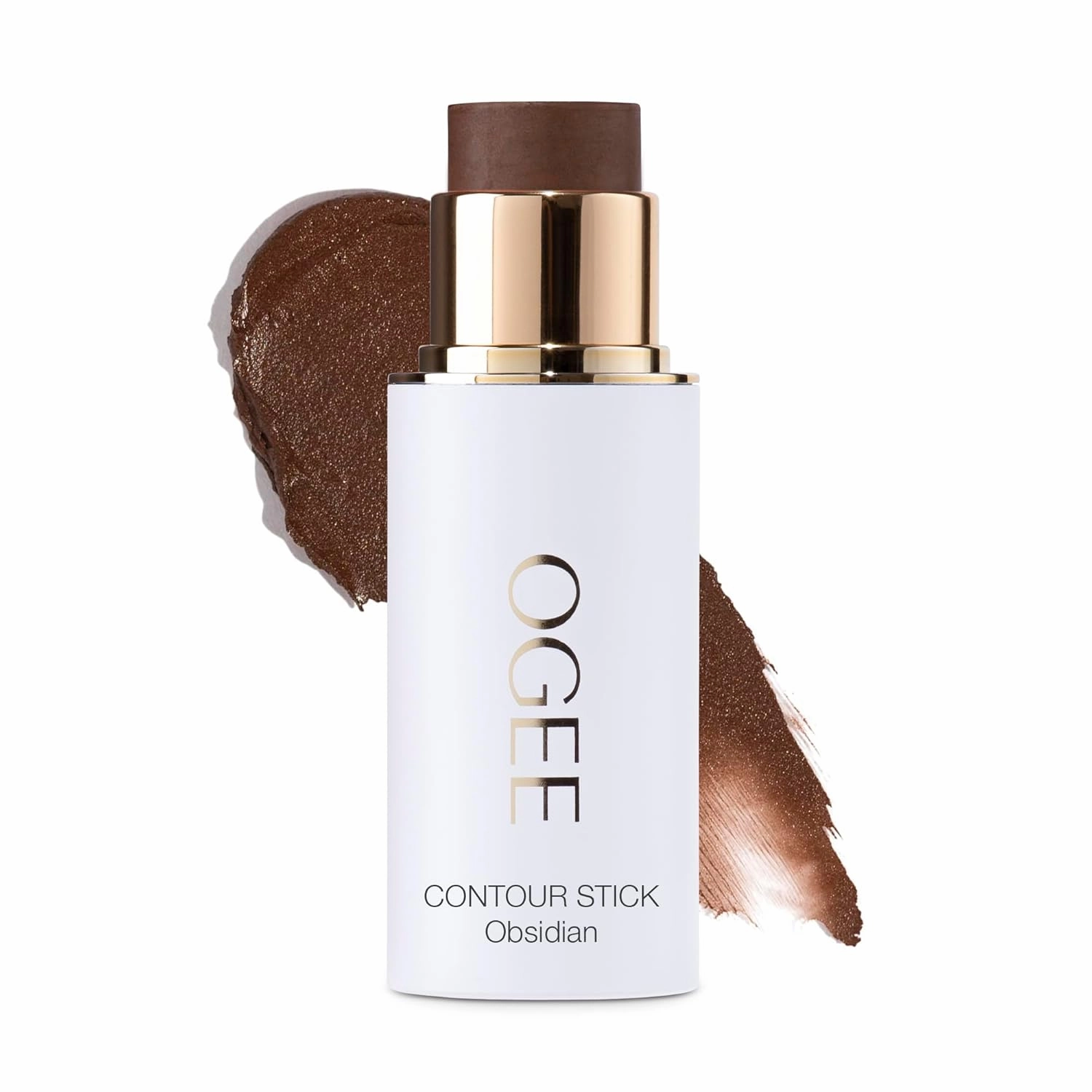 Ogee Face Stick Crystal Collection Trio - Contour Stick Makeup Collection - Certified Organic Contour Palette - Includes Bronzer Stick, Blush Stick & Highlighter Stick
